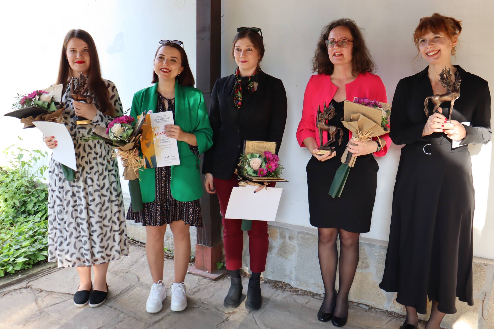 Лауреатите на Националния конкурс за дебютна литература 